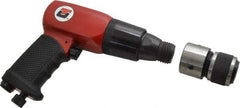 Universal Tool - 3,700 BPM, 2-1/2 Inch Long Stroke, Pneumatic Chiseling Hammer - 4 CFM Air Consumption, 1/4 NPT Inlet - Exact Tool & Supply