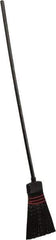 PRO-SOURCE - 56" OAL Polypropylene Bristle Corn Broom - Plastic-Coated Metal Handle - Exact Tool & Supply