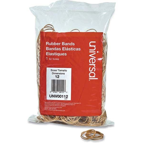 UNIVERSAL - Rubber Band Strapping Type: Rubber Band Circumference: 12 (Decimal Inch) - Exact Tool & Supply