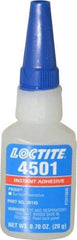 Loctite - 0.70 oz Bottle Clear Instant Adhesive - Series 4501 - Exact Tool & Supply