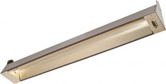 TPI - 46" Long x 5-1/2" Wide x 3-3/8" High, 120 Volt, Infrared Suspended Heater - Exact Tool & Supply