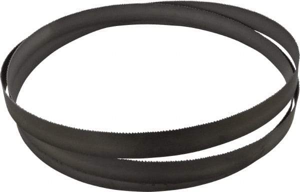 Lenox - 10 to 14 TPI, 10' Long x 1" Wide x 0.035" Thick, Welded Band Saw Blade - Bi-Metal, Toothed Edge, Modified Raker Tooth Set, Flexible Back, Contour Cutting - Exact Tool & Supply