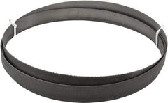 Lenox - 10 to 14 TPI, 9' 7-1/2" Long x 1" Wide x 0.035" Thick, Welded Band Saw Blade - Bi-Metal, Toothed Edge, Modified Raker Tooth Set, Flexible Back, Contour Cutting - Exact Tool & Supply