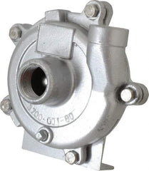 American Machine & Tool - 1 Inch Inlet, 3/4 Inch Outlet, Stainless Steel, Pedestal Mount Pump - O Ring Casing Seal - Exact Tool & Supply