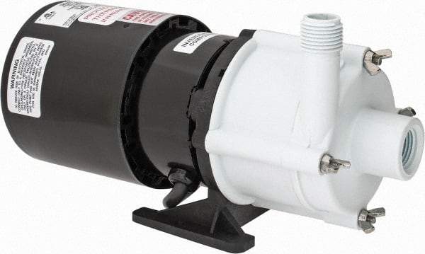 Little Giant Pumps - 1/12 HP, 23.7 Shut Off Feet, Magnetic Drive Pump - 3250 RPM, 1 Phase, 60 Hz - Exact Tool & Supply