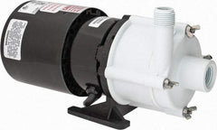 Little Giant Pumps - 1/12 HP, 23.7 Shut Off Feet, Magnetic Drive Pump - 3250 RPM, 1 Phase, 60 Hz - Exact Tool & Supply