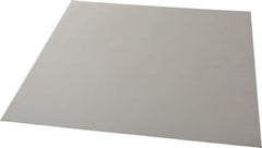 Made in USA - 12" Long, 12" Wide, Silicone Rubber Foam Sheet - 50 to 60 Durometer, White, -20 to 500°F, 640 psi Tensile Strength, Plain Backing, Stock Length - Exact Tool & Supply