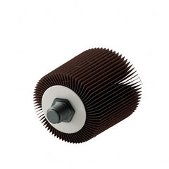 3M - 1" Diam x 1" Face Width, Medium Aluminum Oxide Coated Mounted Flap Wheel - Exact Tool & Supply