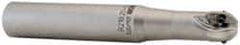 Seco - 1-1/2" Cut Diam, 1.33" Max Depth of Cut, 1-1/2" Shank Diam, 6.63" OAL, Indexable Ball Nose End Mill - Straight Shank, R218.20 Toolholder, 218.20-0.750.R Insert - Exact Tool & Supply