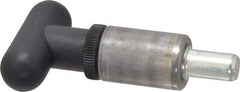 Gibraltar - 1/2" Pin Diam, 7/8" Usable Length, T Handle Quick Release Pin - 1-1/2" OAL, Plastic Handle - Exact Tool & Supply
