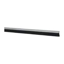 PRO-SOURCE - 5/16" Back Strip Brush Width, Metal Black Nylon Strip Brush - 1" Bristle Length, Nylon, 72" OAL - Exact Tool & Supply