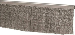 PRO-SOURCE - 5/16" Back Strip Brush Width, Stainless Steel Back Strip Brush - 3" Bristle Length, Stainless Steel, 36" OAL - Exact Tool & Supply
