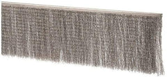 PRO-SOURCE - 5/16" Back Strip Brush Width, Stainless Steel Back Strip Brush - 6" Bristle Length, Stainless Steel, 36" OAL - Exact Tool & Supply