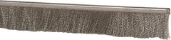 PRO-SOURCE - 5/16" Back Strip Brush Width, Stainless Steel Back Strip Brush - 2" Bristle Length, Stainless Steel, 72" OAL - Exact Tool & Supply