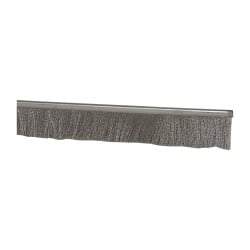 PRO-SOURCE - 1/2" Back Strip Brush Width, Stainless Steel Back Strip Brush - 1" Bristle Length, Stainless Steel, 36" OAL - Exact Tool & Supply