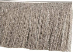 PRO-SOURCE - 1/2" Back Strip Brush Width, Stainless Steel Back Strip Brush - 6" Bristle Length, Stainless Steel, 36" OAL - Exact Tool & Supply