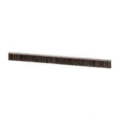 PRO-SOURCE - 1/2" Back Strip Brush Width, Stainless Steel Back Strip Brush - 1" Bristle Length, Stainless Steel, 72" OAL - Exact Tool & Supply