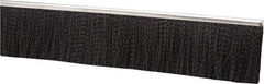 PRO-SOURCE - 1/2" Back Strip Brush Width, Stainless Steel Back Strip Brush - 2" Bristle Length, Nylon, 36" OAL - Exact Tool & Supply