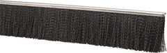 PRO-SOURCE - 1/2" Back Strip Brush Width, Stainless Steel Back Strip Brush - 4" Bristle Length, Nylon, 36" OAL - Exact Tool & Supply