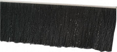 PRO-SOURCE - 1/2" Back Strip Brush Width, Stainless Steel Back Strip Brush - 6" Bristle Length, Nylon, 36" OAL - Exact Tool & Supply