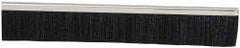 PRO-SOURCE - 1/2" Back Strip Brush Width, Stainless Steel Back Strip Brush - 1" Bristle Length, Nylon, 72" OAL - Exact Tool & Supply