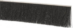 PRO-SOURCE - 1/2" Back Strip Brush Width, Stainless Steel Back Strip Brush - 4" Bristle Length, Nylon, 72" OAL - Exact Tool & Supply