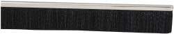 PRO-SOURCE - 5/16" Back Strip Brush Width, Stainless Steel Back Strip Brush - 2" Bristle Length, Nylon, 36" OAL - Exact Tool & Supply