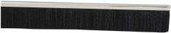 PRO-SOURCE - 5/16" Back Strip Brush Width, Stainless Steel Back Strip Brush - 2" Bristle Length, Nylon, 36" OAL - Exact Tool & Supply