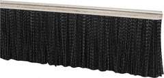 PRO-SOURCE - 7/8" Back Strip Brush Width, Stainless Steel Back Strip Brush - 3" Bristle Length, Nylon, 36" OAL - Exact Tool & Supply