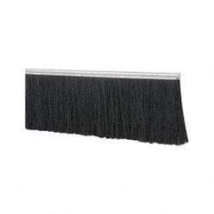 Value Collection - 5/16" Back Strip Brush Width, Stainless Steel Back Strip Brush - 4" Bristle Length, Nylon, 36" OAL - Exact Tool & Supply