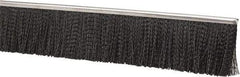 PRO-SOURCE - 5/16" Back Strip Brush Width, Stainless Steel Back Strip Brush - 3" Bristle Length, Nylon, 72" OAL - Exact Tool & Supply