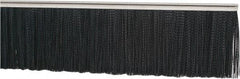 PRO-SOURCE - 5/16" Back Strip Brush Width, Stainless Steel Back Strip Brush - 4" Bristle Length, Nylon, 72" OAL - Exact Tool & Supply