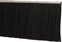 PRO-SOURCE - 5/16" Back Strip Brush Width, Stainless Steel Back Strip Brush - 6" Bristle Length, Nylon, 72" OAL - Exact Tool & Supply
