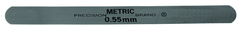 Metric Steel Feeler Gage Pack (PACK OF 10) - 0.50mm - 12.7mm x 127mm - C1095 Spring Steel - Exact Tool & Supply
