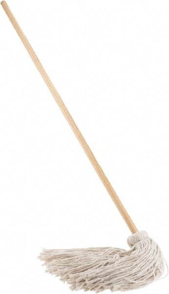 PRO-SOURCE - White Deck Mop - Cotton Head - Exact Tool & Supply