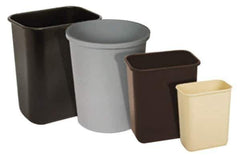 Continental - 14 Qt Blue Rectangle Recycling Container - Polyethylene - Exact Tool & Supply