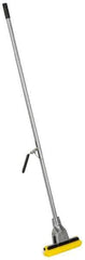 PRO-SOURCE - Oceanic Sponge Mop - 9" Head Length, Steel Handle - Exact Tool & Supply