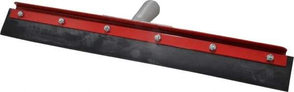 Haviland - 18" Rubber Blade Floor Squeegee - Black, Metal Holder - Exact Tool & Supply
