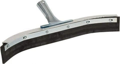 Haviland - 18" Rubber Blade Floor Squeegee - Black, Metal Holder - Exact Tool & Supply