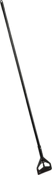 PRO-SOURCE - 60" Metal Quick Connect Mop Handle - Polypropylene Connector, Use with Wet Mops - Exact Tool & Supply