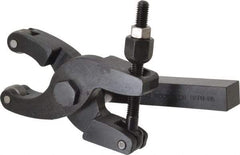 Knurlcraft - 7 Inch Overall Length x 3 Inch Overall Width, 2-1/8 Inch Capacity, Right Hand Cut, Scissor and Straddle Type Knurler - 3/4 Inch Diameter, 5 Inch Shank Length x 3/4 Inch Shank Width x 3/4 Inch Shank Height, Square Shank, E Series - Exact Tool & Supply