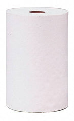 Scott - Hard Roll of 1 Ply White Paper Towels - 8" Wide, 800' Roll Length - Exact Tool & Supply