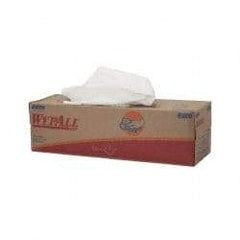 WypAll - L30 Dry General Purpose Wipes - Pop-Up, 9-3/4" x 16-3/8" Sheet Size, White - Exact Tool & Supply