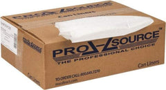 PRO-SOURCE - 0.47 mil Thick, Household/Office Trash Bags - 40" Wide x 48" High, Clear - Exact Tool & Supply