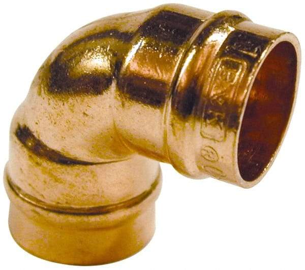 B&K Mueller - 1" Copper Pipe 90° Elbow - C x C, Presoldered - Exact Tool & Supply
