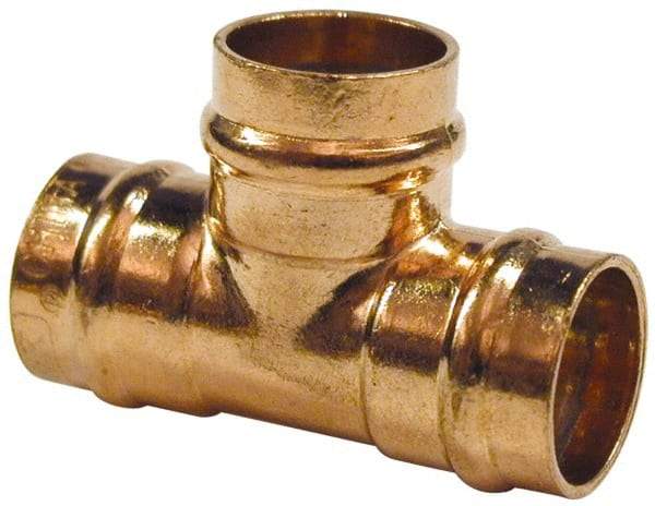 B&K Mueller - 1" Copper Pipe Tee - C x C x C, Presoldered - Exact Tool & Supply