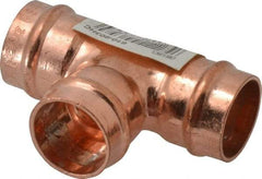 B&K Mueller - 1/2" Copper Pipe Tee - C x C x C, Presoldered - Exact Tool & Supply