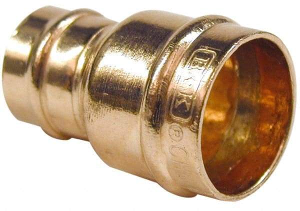 B&K Mueller - 1 x 3/4" Copper Pipe Reducer Coupling - C x C, Presoldered - Exact Tool & Supply