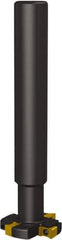 Seco - Shank Connection, 1/2" Cutting Width, 7/8" Depth of Cut, 3" Cutter Diam, 4 Tooth Indexable Slotting Cutter - 1-1/4" Shank Diam, R335.18 Toolholder, LNK.. 08.. Insert, Right Hand Cutting Direction - Exact Tool & Supply