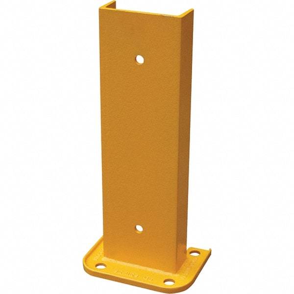 Vestil - 3-11/16" Long x 18-1/4" High, Rack Guard - Structural with Rubber Bumper - Exact Tool & Supply